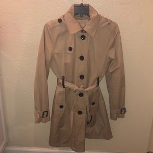 Michael kors tan trench coat